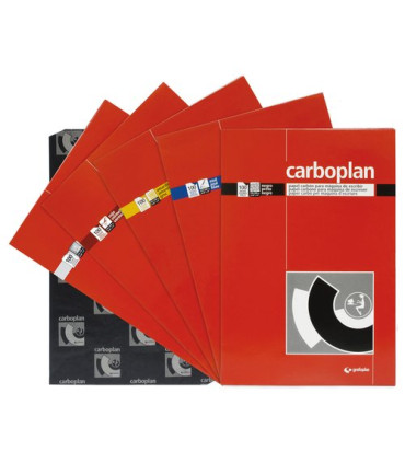 PAPEL CARBON CARBOPLAN Fº  P/10 ROJO