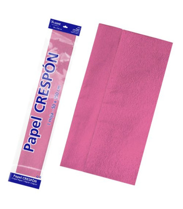 PAPEL CREPE DOHE 30g 0,5x2,5 ROSA