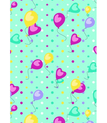 PAPEL REGALO BOBINA BK.31x80 INFANTIL