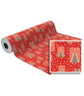 PAPEL REGALO BOBINA BK.31x80 NAVIDAD