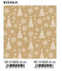 PAPEL REGALO BOBINA BK.31x80 NAVIDAD