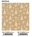 PAPEL REGALO BOBINA BK.31x80 NAVIDAD