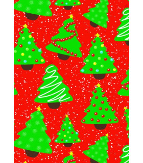 PAPEL REGALO BOBINA BK.31x80 NAVIDAD