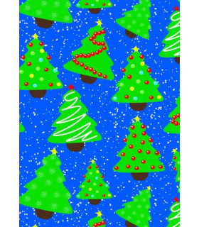 PAPEL REGALO BOBINA BK.31x80 NAVIDAD