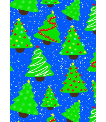 PAPEL REGALO BOBINA BK.31x80 NAVIDAD