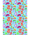 PAPEL REGALO BOBINA BK.62x80 INFANTIL