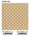 PAPEL REGALO BOBINA BK.62x80 LUNARES