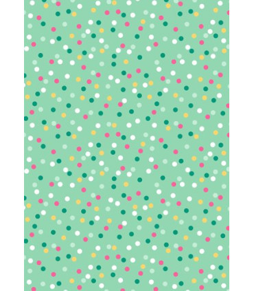 PAPEL REGALO BOBINA BK.62x80 LUNARES