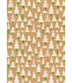 PAPEL REGALO BOBINA BK.62x80 NAVIDAD