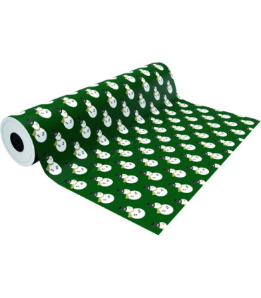 PAPEL REGALO BOBINA BK.62x80 NAVIDAD