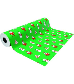 PAPEL REGALO BOBINA BK.62x80 NAVIDAD