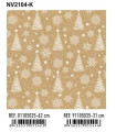 PAPEL REGALO BOBINA BK.62x80 NAVIDAD