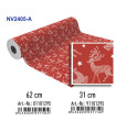 PAPEL REGALO BOBINA BK.62x80 NAVIDAD
