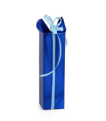 PAPEL REGALO COLIBRI 30x30 AZUL MATE