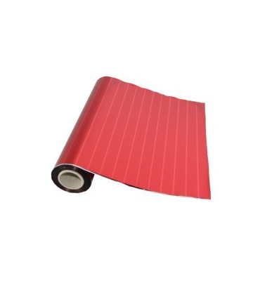 PAPEL REGALO COLIBRI 30x30 ROJO C/RAYAS