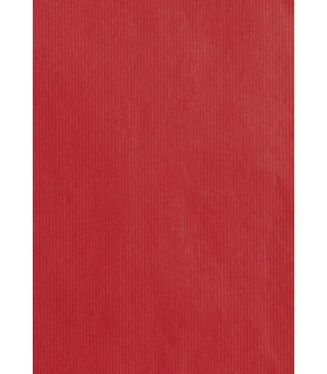 PAPEL REGALO BOBINA TV 70x100 KRAFT ROJO