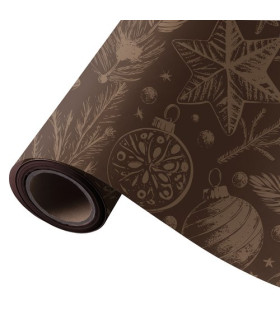 PAPEL REGALO BOBINA WW.62x85 AD.MARRON
