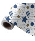 PAPEL REGALO BOBINA WW.62x85 EST.AZUL