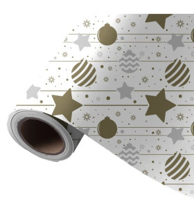 PAPEL REGALO BOBINA WW.62x85 EST.ORO