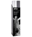 PAPEL REGALO RL.APLI 1x3 BLACK&WHITE (30