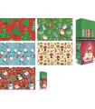 PAPEL REGALO RL.BK.0,7x10 NAVIDAD (30)