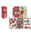 PAPEL REGALO RL.BK.0,7x2 NAVIDAD (50)