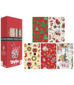 PAPEL REGALO RL.BK.0,7x5 NAVIDAD (40)
