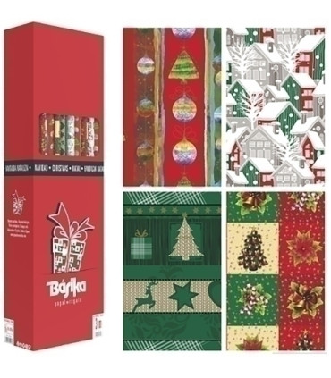 PAPEL REGALO RL.BK.1x3 NAVIDAD (40)