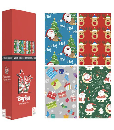 PAPEL REGALO RL.BK.1x3 NAV.INF. (40)