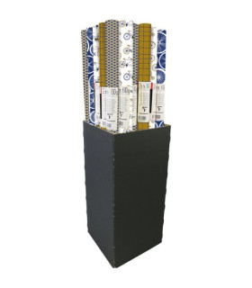 PAP.REGALO RL.CLAIREF.0,7x2 KRAFT BIK.(3