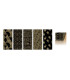 PAPEL REGALO RL.WW.0,7x2 BLACK&GOLD (50)