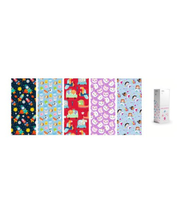 PAPEL REGALO RL.WW.0,7x2 INFANTIL (50)