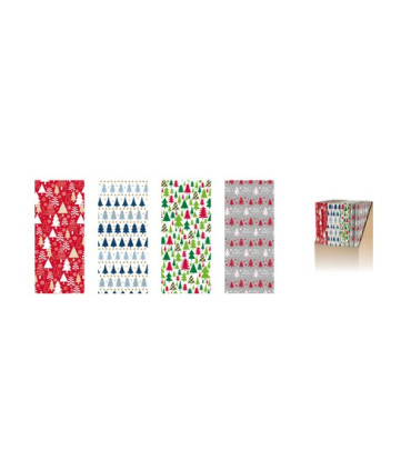 PAPEL REGALO RL.WW.0,7x2 NAVIDAD (50)