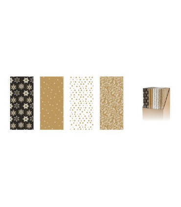 PAPEL REGALO RL.WW.0,7x2 NAVIDAD ELE.(50