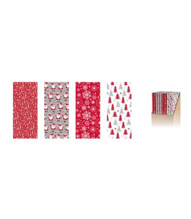 PAPEL REGALO RL.WW.0,7x2 NAVIDAD NOR.(50