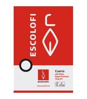 PAPEL ESCOLOFI 4º 100h CD.4