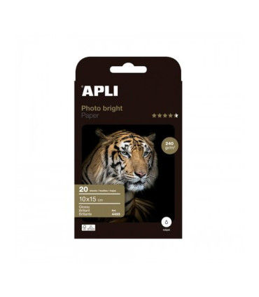 P.INKJET APLI FOTO A6 240g 20h BRIGHT