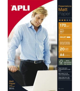 P.INKJET APLI MATE A4 170g 20h