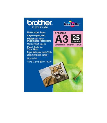 P.INKJET BROTHER A3 145g 25h MATE INNOVE