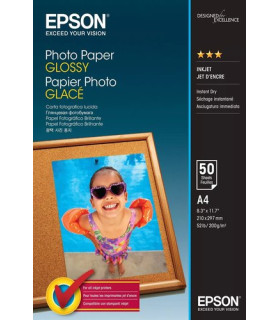 P.INKJET EPSON FOTO A4 200g 50h GLOSSY