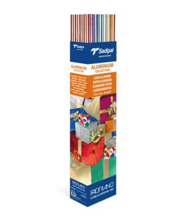 PAPEL METALIZ.SADIPAL ROLLO 1x3 EXPO.25