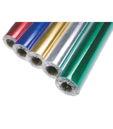 PAPEL METALIZ.SPAPER ROLLO 0,5x10 ROJO