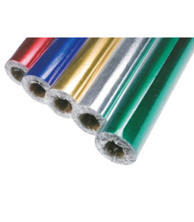 PAPEL METALIZ.SPAPER ROLLO 0,5x10 VERDE