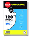 PAPEL PACSA A4 120h 80g LISO