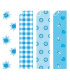 PAPEL PARA ORIGAMI 20x20 AZUL-2 20h