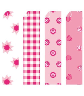 PAPEL PARA ORIGAMI 20x20 ROSA-2 20h