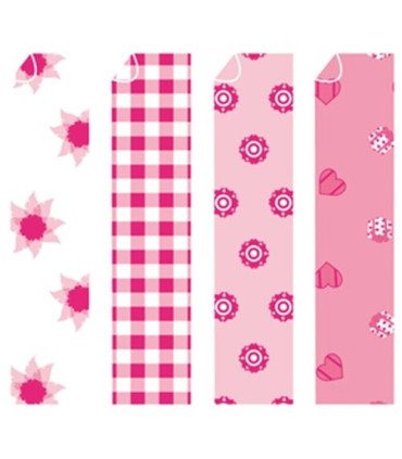 PAPEL PARA ORIGAMI 20x20 ROSA-2 20h