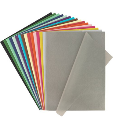 PAPEL SEDA FIXO 25h 50x76 TURQUESA