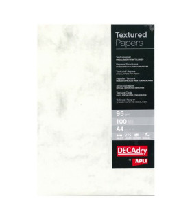 PAPEL TEXTURA A4 APLI 95g 100h MARMOL GR