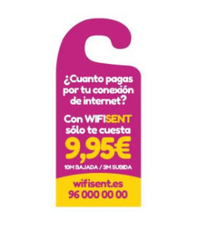 PAP.YOSAN 230gr COLGADOR/PERCHA INFORM.